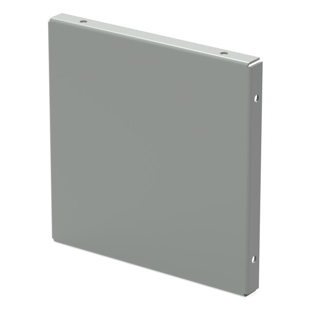 CLOSURE PLATE WITHOUT KNOCKOUT