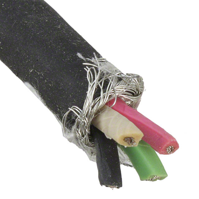 CABLE 4COND 10AWG BLACK 500'
