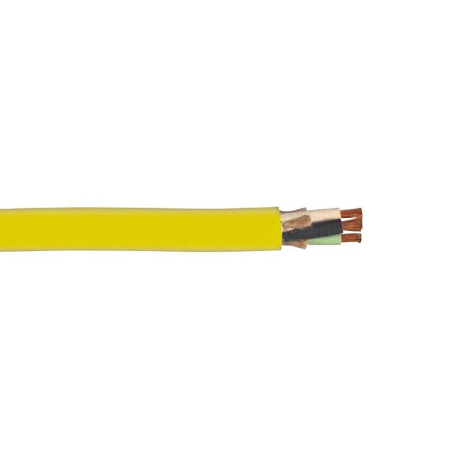 CABLE 3COND 14AWG YELLOW 250'