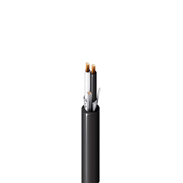 CABLE 2 COND 16AWG BLACK FOOT