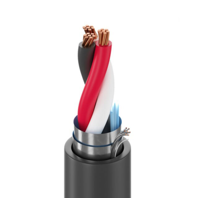 CABLE 2COND 16AWG BLACK