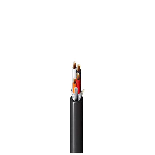 CABLE 3COND 18AWG BLK SHLD