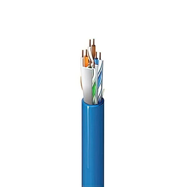 CABLE CAT6A 8CON 23AWG WHT 1000'