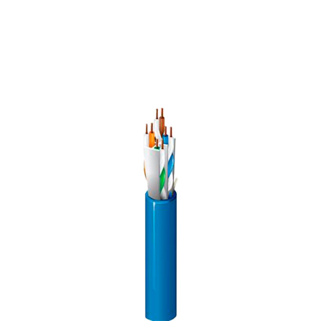 CABLE CAT6A 8CON 23AWG BLU 1000'