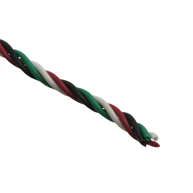 CABLE 4COND 32AWG MULTIPLE 100'