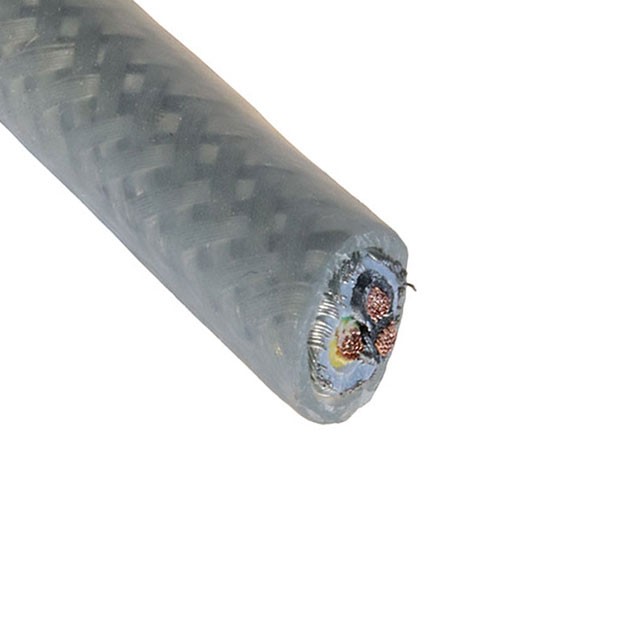 CABLE 3COND 28AWG CLEAR 100'