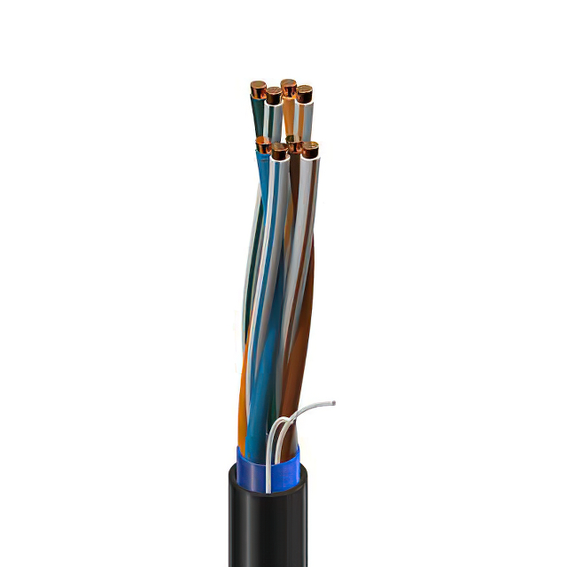 CABLE CAT5E 8CON 24AWG BLK