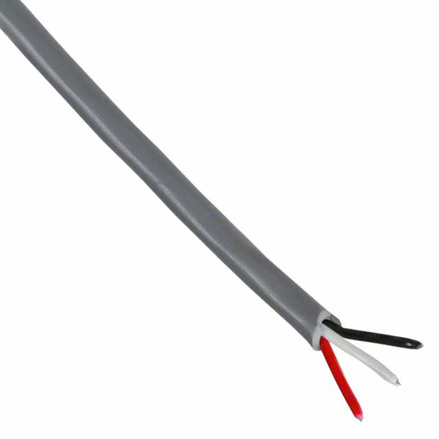 CABLE 3COND 22AWG SLATE 1000'