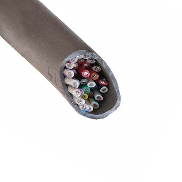 CABLE 30COND 22AWG SLATE 1000'