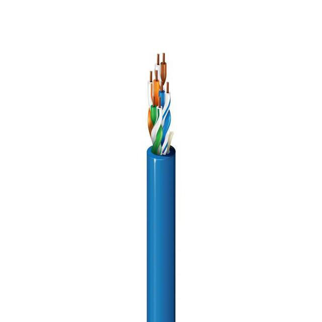 CABLE CAT5E 8CON 24AWG WHT