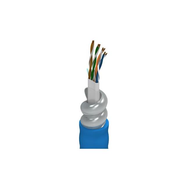 CABLE CAT6 8COND 23AWG BLK