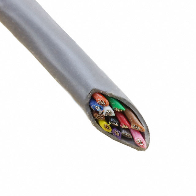CABLE 12COND 22AWG SHLD 500'