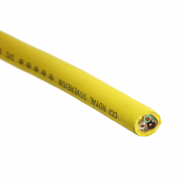 CABLE 3COND 16AWG YELLOW 50'