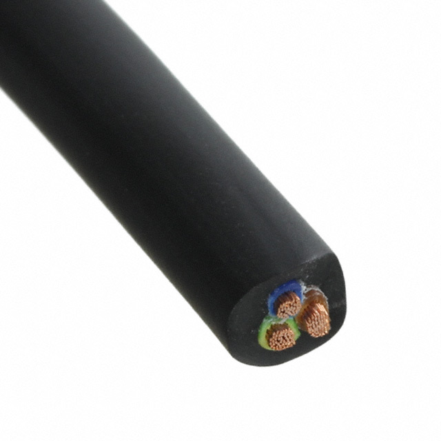 CABLE 3COND 19AWG BLACK 10M