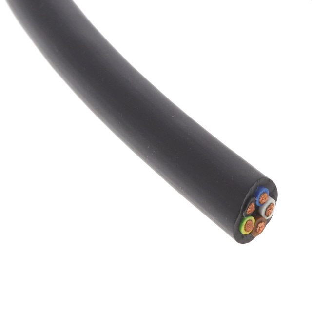 CABLE 5COND 16AWG BLACK 25M