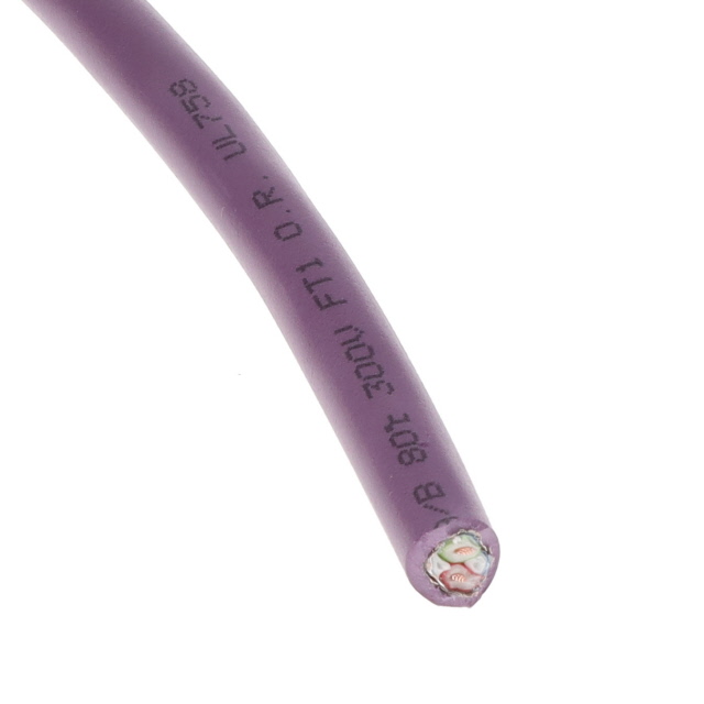 CABLE 2COND 22AWG VIO SHLD 25M