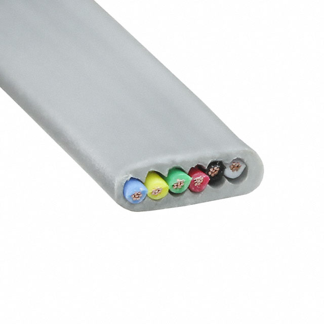 CABLE 6COND 26AWG SILVER 1000'