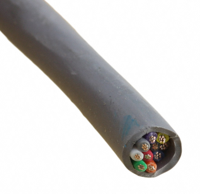 CABLE 10COND 20AWG SLATE 100'