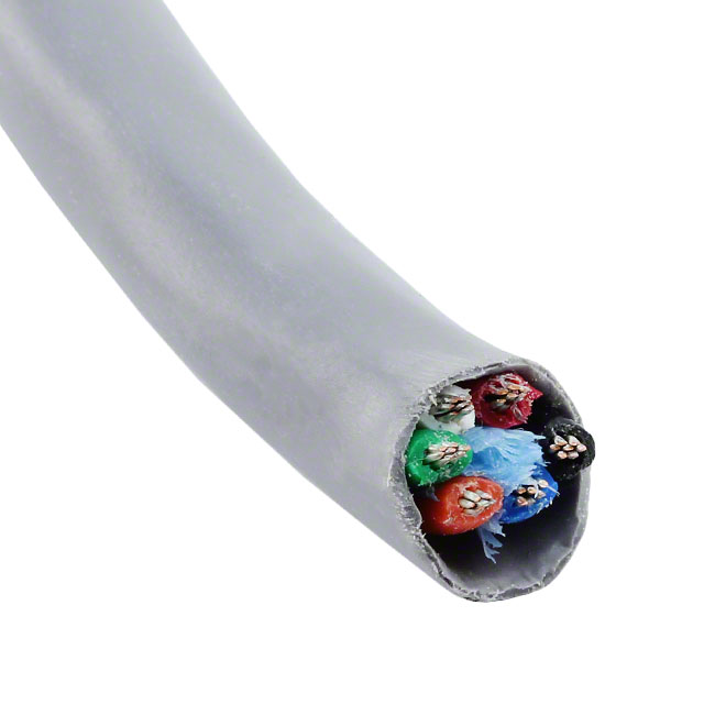 CABLE 6COND 20AWG SLATE 500'