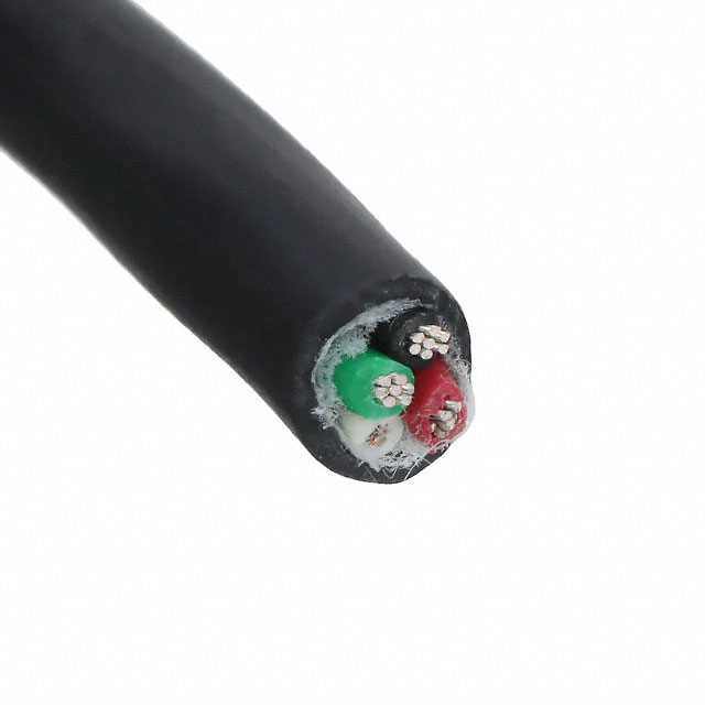 CABLE 4COND 12AWG BLACK 250'