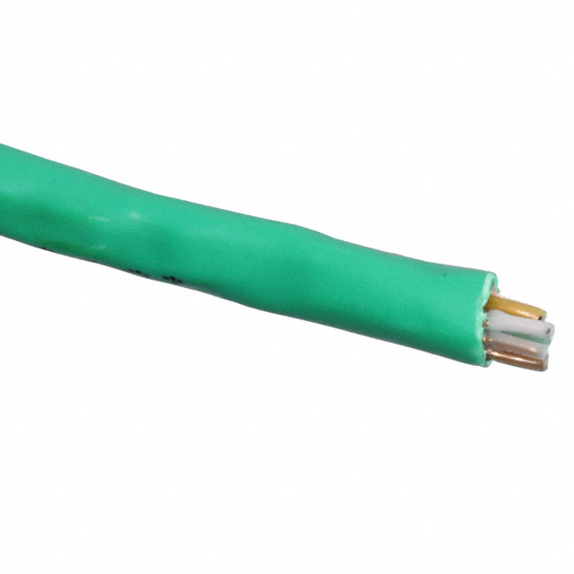 CABLE CAT5E 8CON 24AWG GRN 1000'