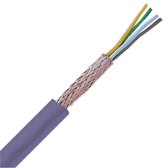 MULTI-PAIR 4COND 24AWG VIO 100'