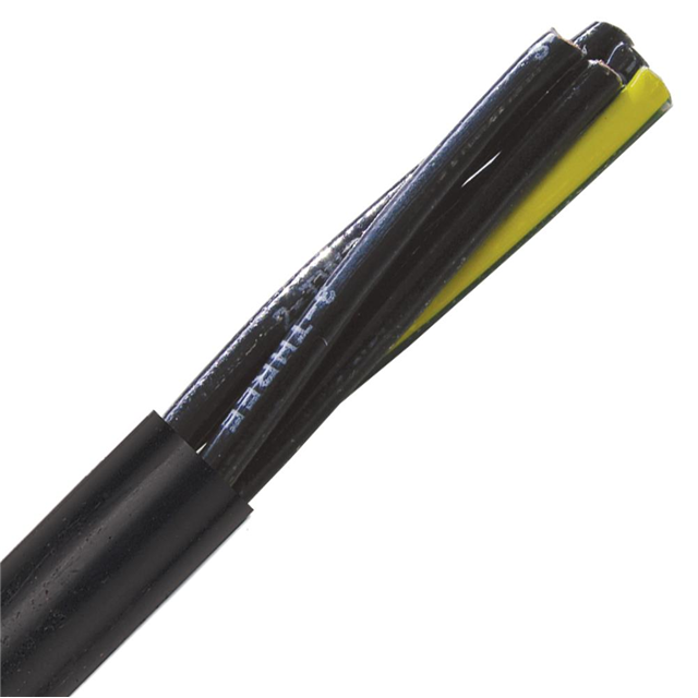 CABLE 4COND 14AWG BLACK 100'