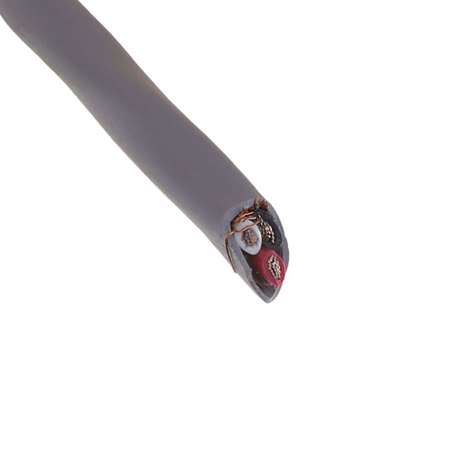 CABLE 3COND 16AWG SLATE SHLD