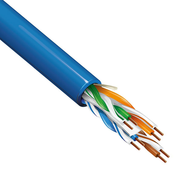 CABLE CAT6 8COND 23AWG WHT 1000'