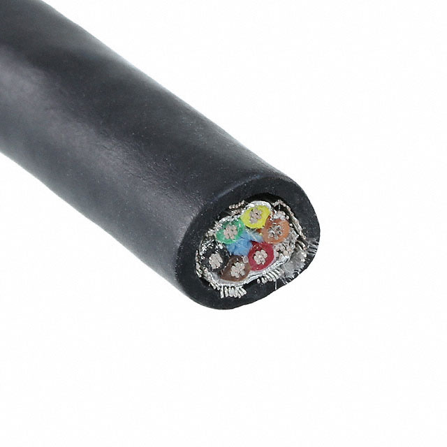 CABLE 6COND 24AWG BLACK