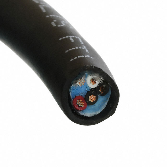 MULTI-PAIR 4COND 18AWG BLK 100'