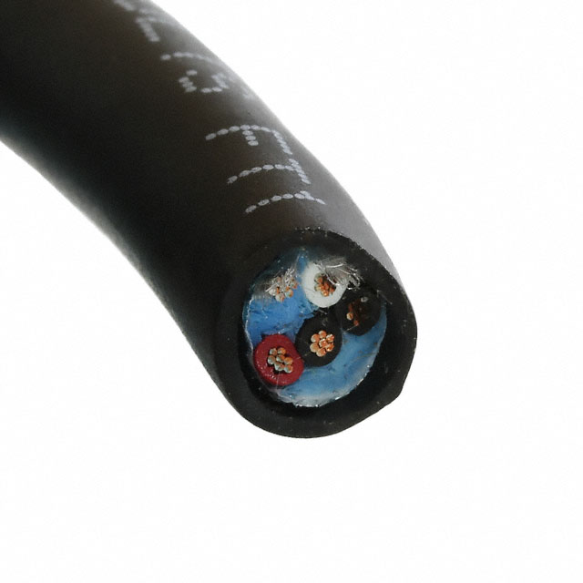 MULTI-PAIR 4COND 20AWG BLK FEET
