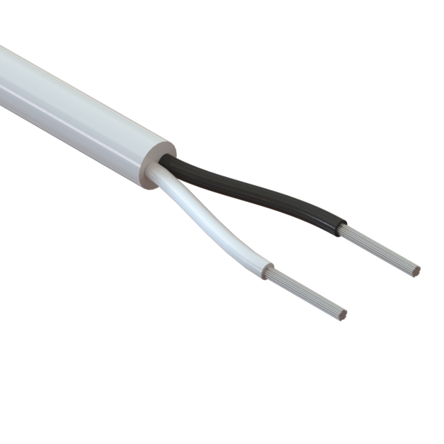 CABLE 2COND 18AWG WHITE 5M