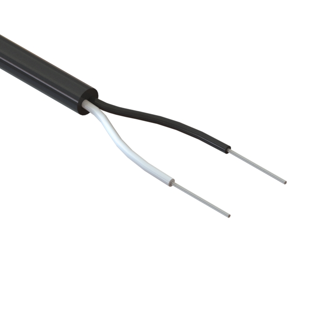CABLE 2COND 26AWG BLACK 1M