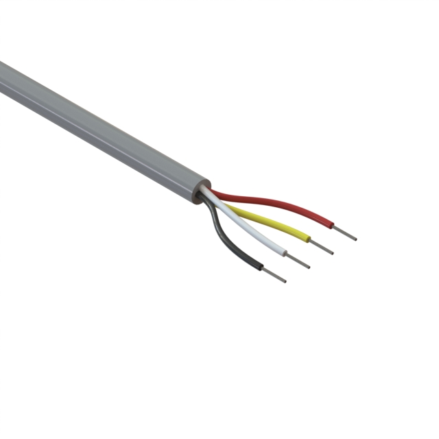 CABLE 4COND 26AWG GRAY 1M