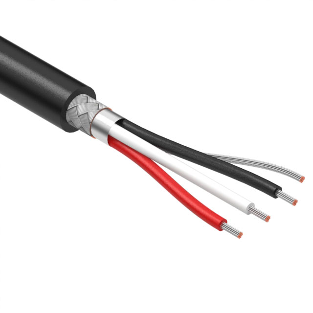 CABLE 3COND 20AWG BLK SHLD 502'