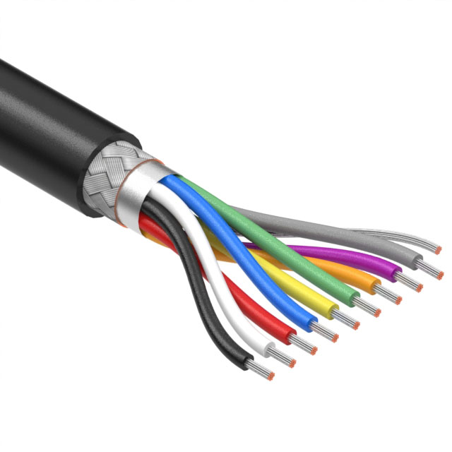 CABLE 9COND 20AWG BLK SHLD 502'