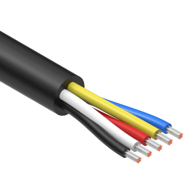 CABLE 5COND 20AWG BLACK METER