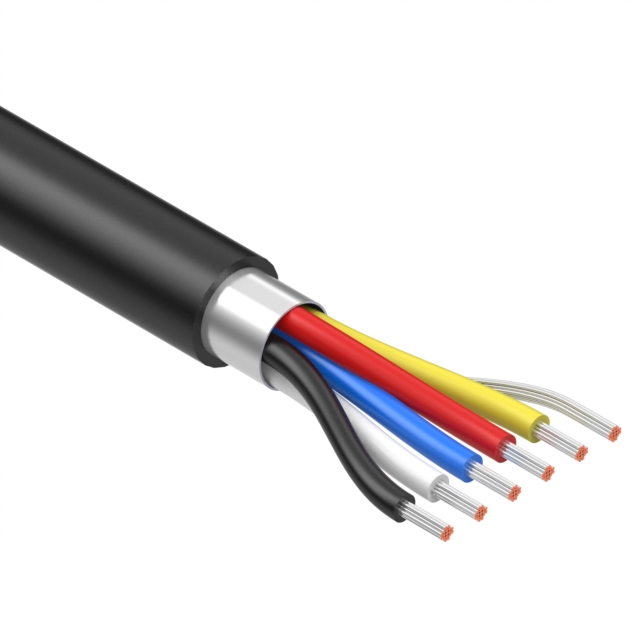CBL 5COND 18AWG SHLD MPPE