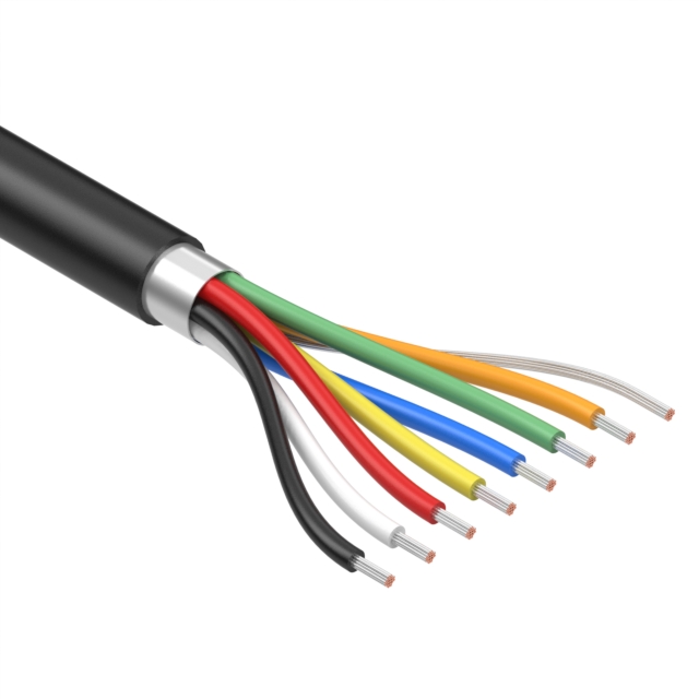 CBL 7COND 28AWG SHLD 5M MPPE