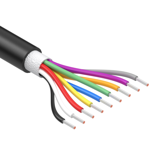 CABLE 9COND 20AWG BLACK