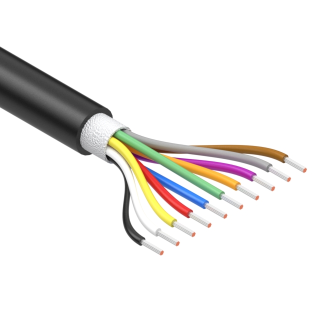 CABLE 10COND 18AWG BLACK