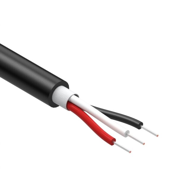 CABLE 3COND 28AWG BLACK TPU