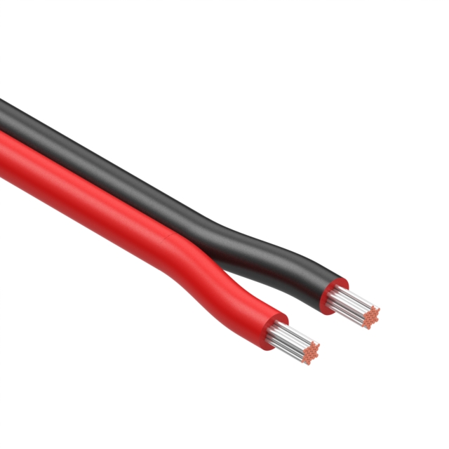 CABLE 2COND 16AWG BLACK/RED