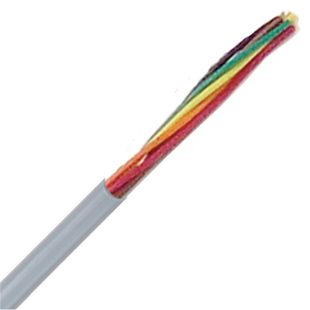 CABLE 2COND 24AWG GRAY SHLD 50'