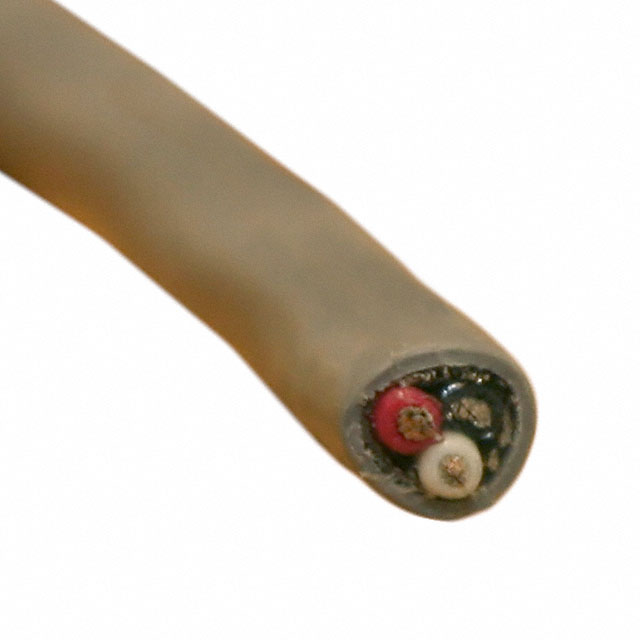 CABLE 3CON 20AWG SLATE SHLD 500'