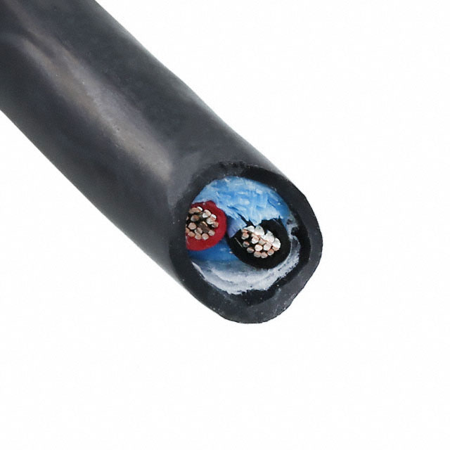 CABLE 2 COND 20AWG BLACK 100'