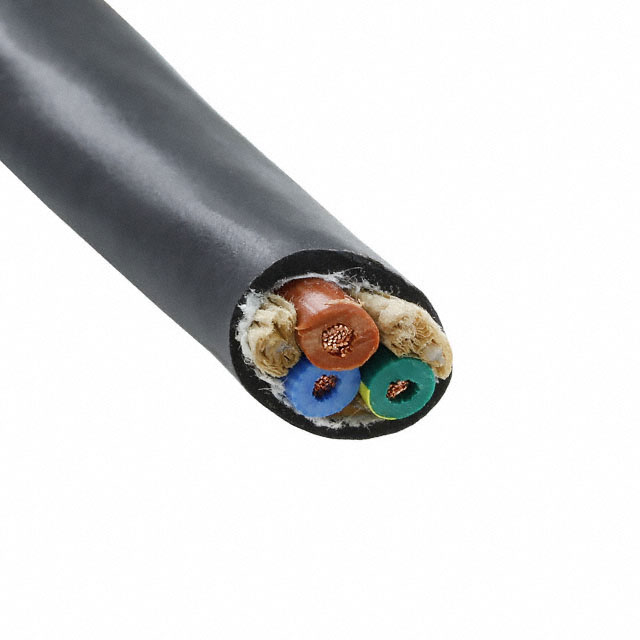 CABLE 3COND 16AWG BLACK 1000'