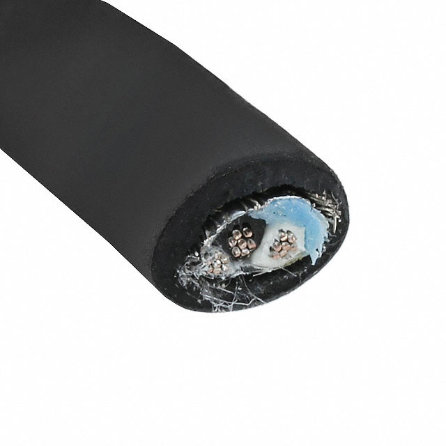CABLE 2COND 22AWG BLK SHLD 1000'
