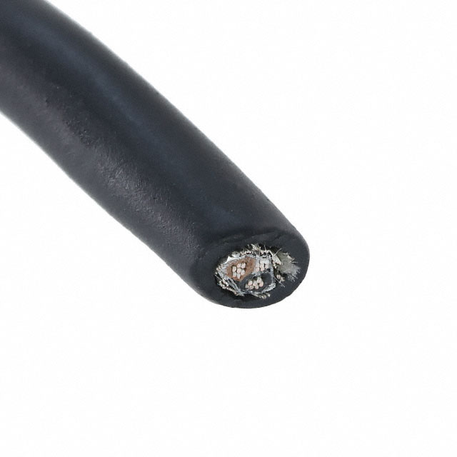 CABLE 2COND 16AWG BLK SHLD 1000'